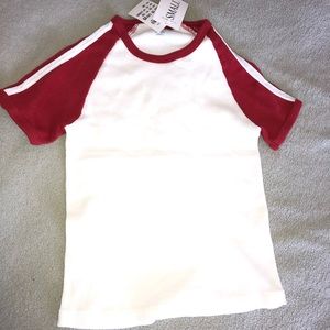 Brandy melville cropped tee